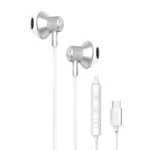 ARGOM ULTIMATE SOUND AURA - AUDIFONOS CON CABLE TIPO C COLOR BLANCO