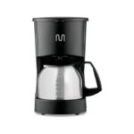 CAFETERA ELÉCTRICA JARRA DE ACERO INOX. 5 TAZAS PEQUEÑAS