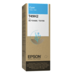 EPSON T49H CYAN INK BOTTLE 140ML FOR T3170X