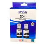 Epson T504 - 2 Pack Black