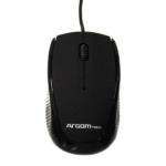 Mouse USB 800 dpi Black Ratón Óptico 3D con Conector USB 800 dpi Negro